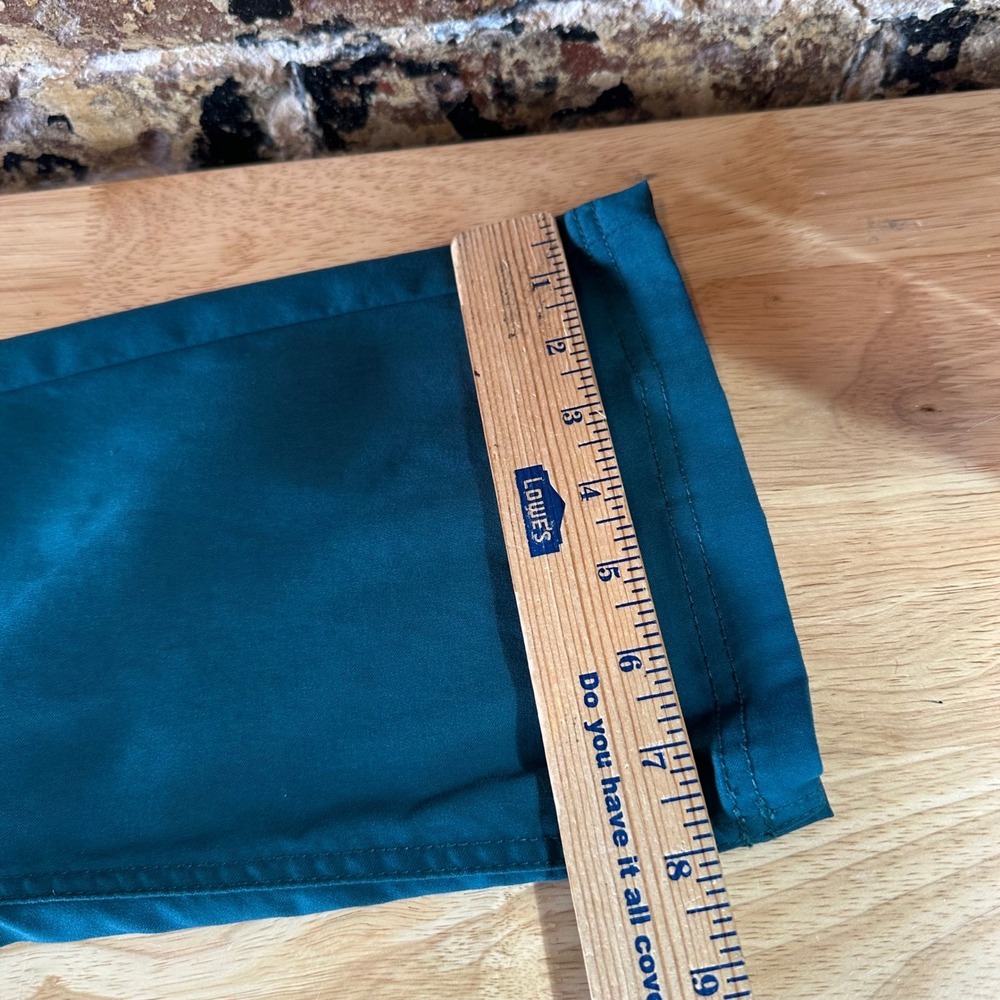 Prana Pants Womens 2 Green Stretch Mid Rise Hiking Camping Trail - Picture 14 of 16